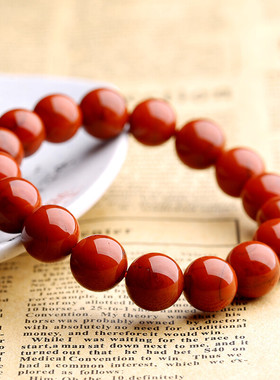 原矿南红四川天然玛瑙手链男女