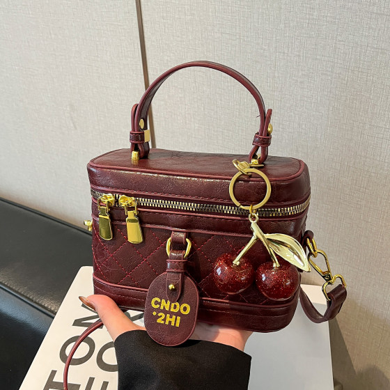 2025 new niche box portable crossbody bag