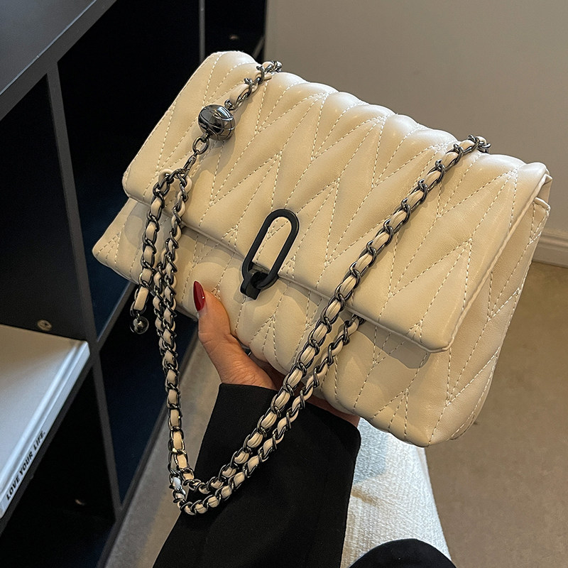 高级感复古包包2025新款潮时尚春季休闲百搭单肩包质感斜挎链条包,淘宝优惠券,粉丝福利购,淘宝优惠卷