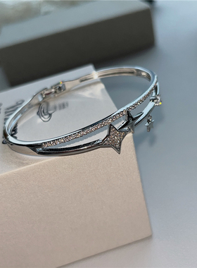 小众精致简约星星吊坠手镯