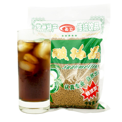 酸梅粉桂花酸梅晶酸梅汤粉速溶老北京风味酸梅子粉原料包邮680g等 - 图1