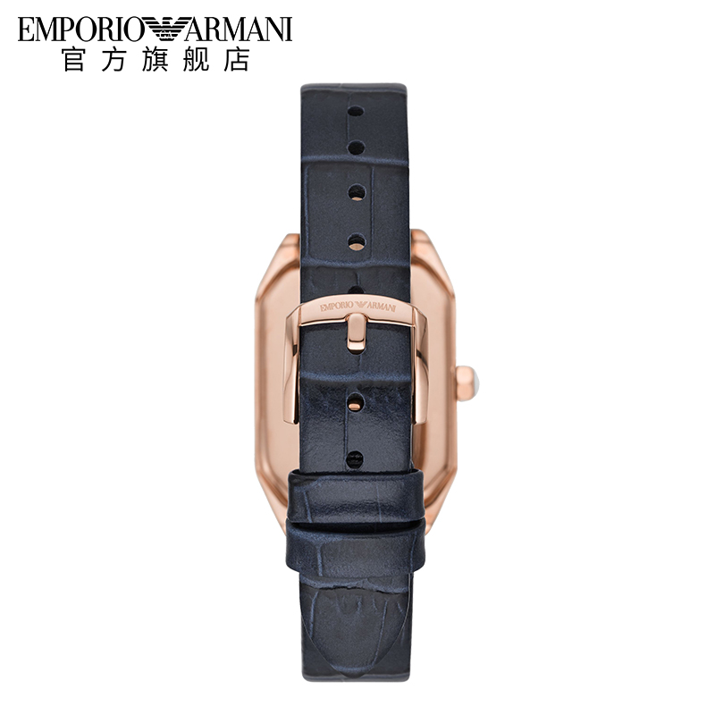 armani阿玛尼简约小巧贝母小方表 Emporio Armani腕表欧美腕表