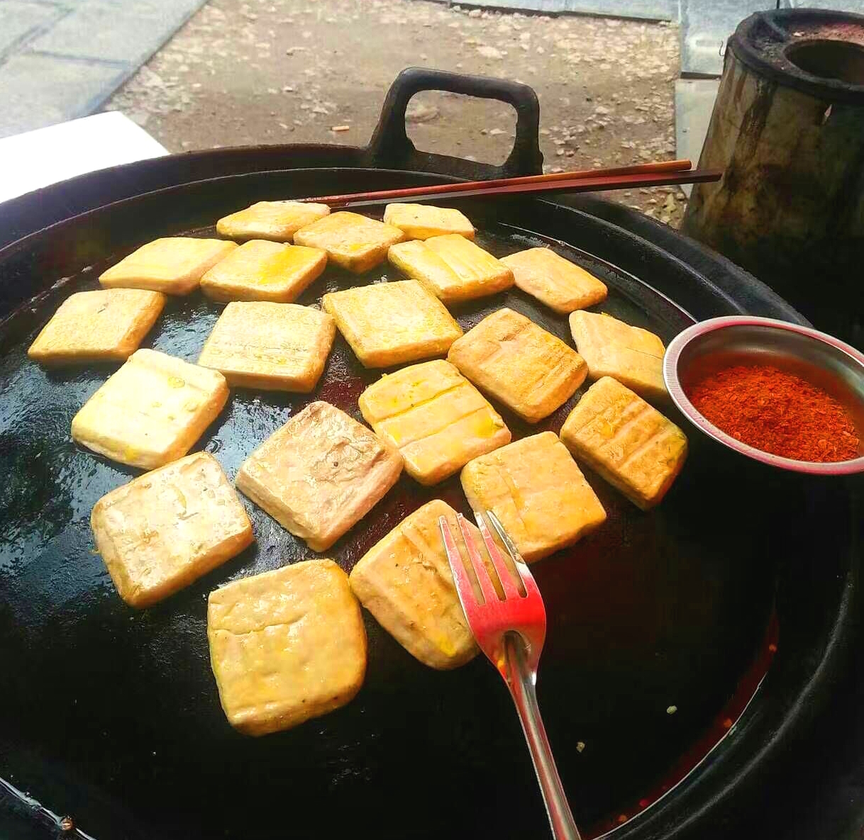 贵州毕节大方特产超特辣麻辣辣椒面小豆腐烧烤烙锅五香辣椒粉商用 - 图2