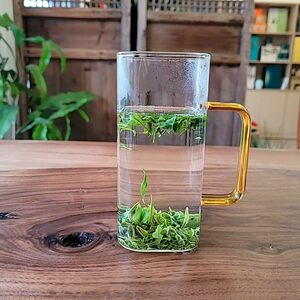 明前女儿茶泰山特产绿茶新茶炒青豌豆香栗香清甜散茶手工女儿茶