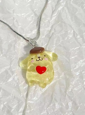 抖音爆款三丽鸥细闪项链可爱