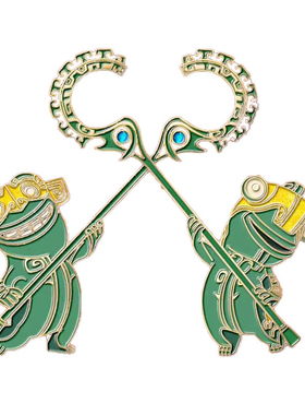 【正品】小红书同款哪吒周边结界兽金属磁吸冰箱贴高动漫电影周边