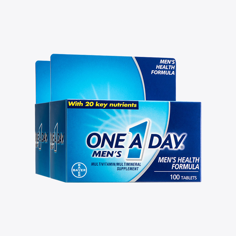 拜耳one a day男士复合维生素锌钙 HCP海外复合维生素/矿物质