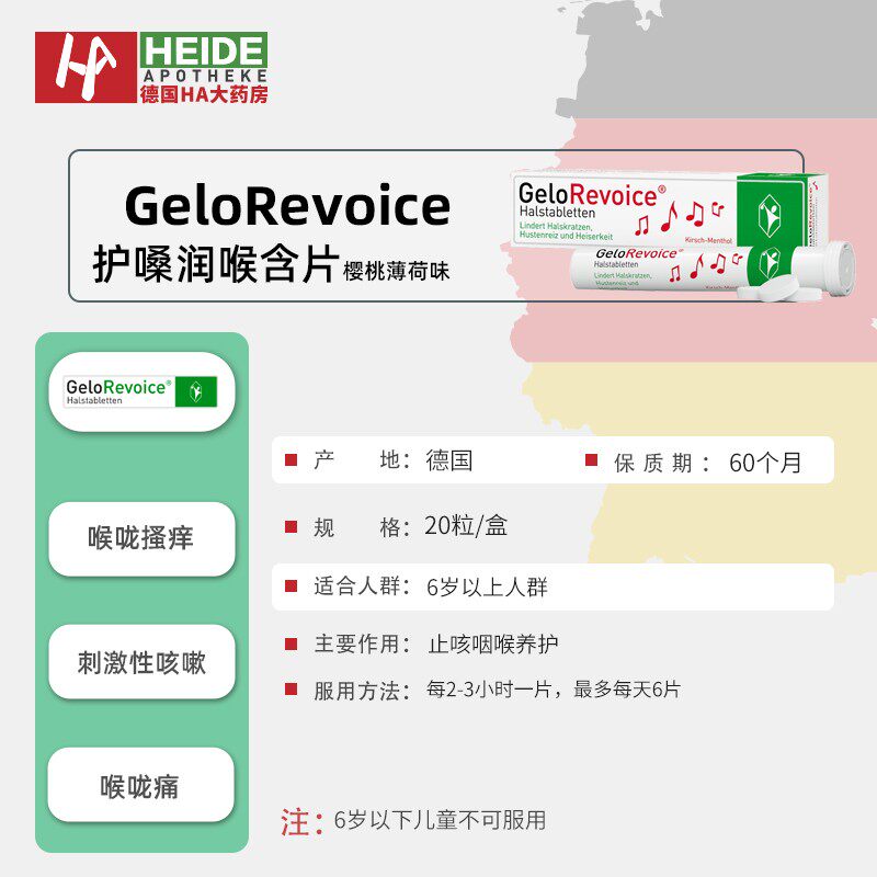  HCP海外国际感冒咳嗽用药