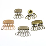 Брелок для ключей с застежкой, металлическая сумка, аксессуар для сумки