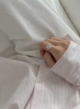 八0416韩国东大门首饰戒指4173817个性春季清新通勤魅力纯色时装
