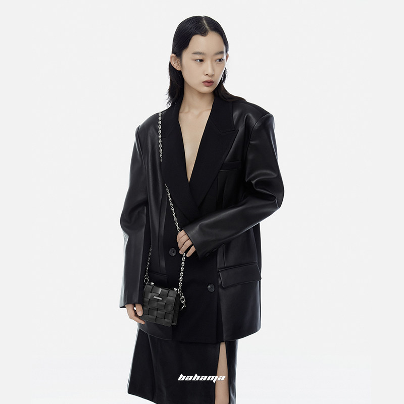 【郑合惠子同款】babama迷你女斜挎包 babama女士包袋