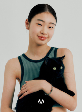 【生日礼物】babama秋冬晶石项链小众情侣手链爱心可替换手链女