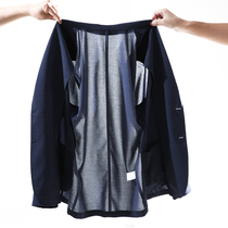 Town Shop Level T400 Sesame Sensation Fabric Spring Summer Mens Fashion Business Anti-Wrinkle Breathable Thin CASUAL SUIT 7037