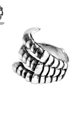 KING BABY男士渡鸦爪戒指925银