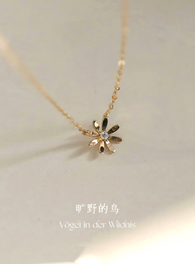 洗澡不用摘的百搭银项链~