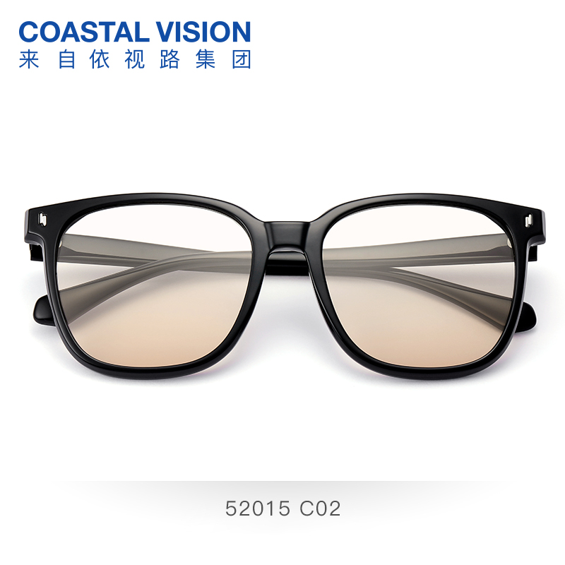 Coastal Vision 镜宴 52015 时尚方框太阳镜 天猫优惠券折后￥59包邮（￥129-70）2色可选