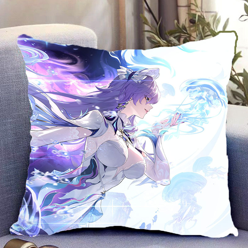 坎特蕾拉双面抱枕游戏鸣潮周边照片带枕芯靠枕靠垫枕头礼物可定制 - 图3