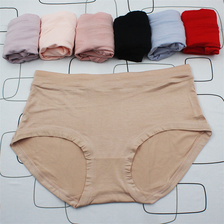 竹纤维内裤女生莫代尔中腰女士透气大码宽松三角短裤 欣彤宁,淘宝优惠券,粉丝福利购,淘宝优惠卷