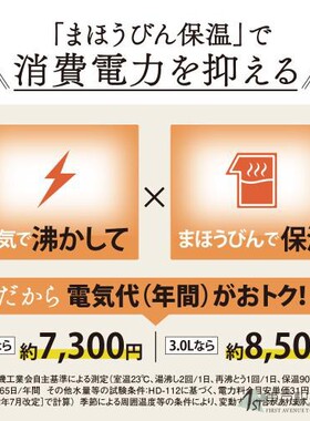 象印2.2L保温微电脑智能电热水壶