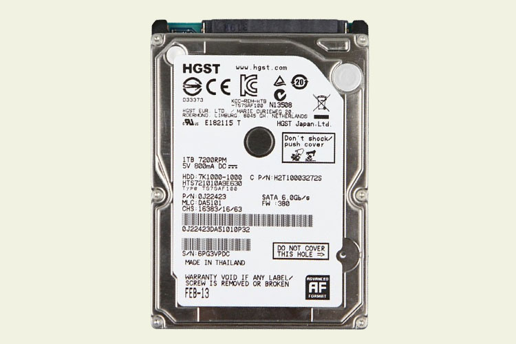 日立HTS721010A9E630笔记本机械硬盘1TB 7200转32M 500G 750G - 图0