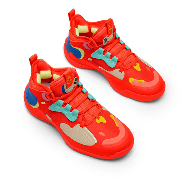 Adidas men's shoes 2021 spring new Harden lightweight wear-resistant sports  training basketball shoes FZ1077