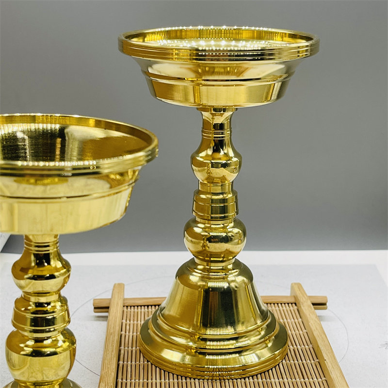 保真纯铜供杯黄铜藏式家用佛堂前酥油灯座加厚蜡烛油灯台架桌摆件,淘宝优惠券,粉丝福利购,淘宝优惠卷