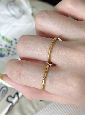 小众设计高级感轻奢古法传承戒指