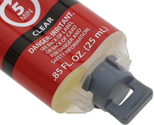 国内现货JB Weld 50112 ClearWeld 5 Minute Set Epoxy - 图0