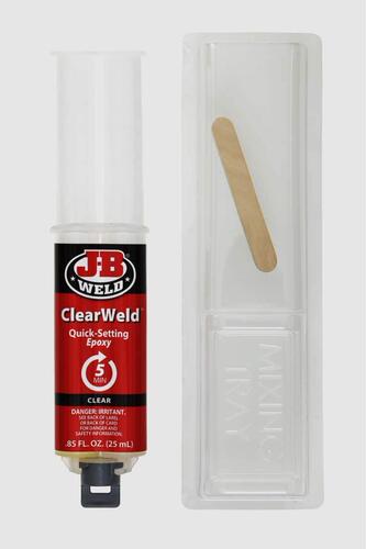 国内现货JB Weld 50112 ClearWeld 5 Minute Set Epoxy - 图1