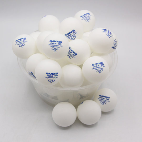 Трехмерный настольный теннис 40+ABS Сервер тренировочных мячей Samsung 3 звезды, тренировочный мяч с несколькими мячами, 100 шт.