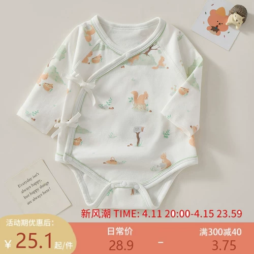 Комбинезон для новорожденных для младенца, демисезонное детское боди, хлопковая пижама