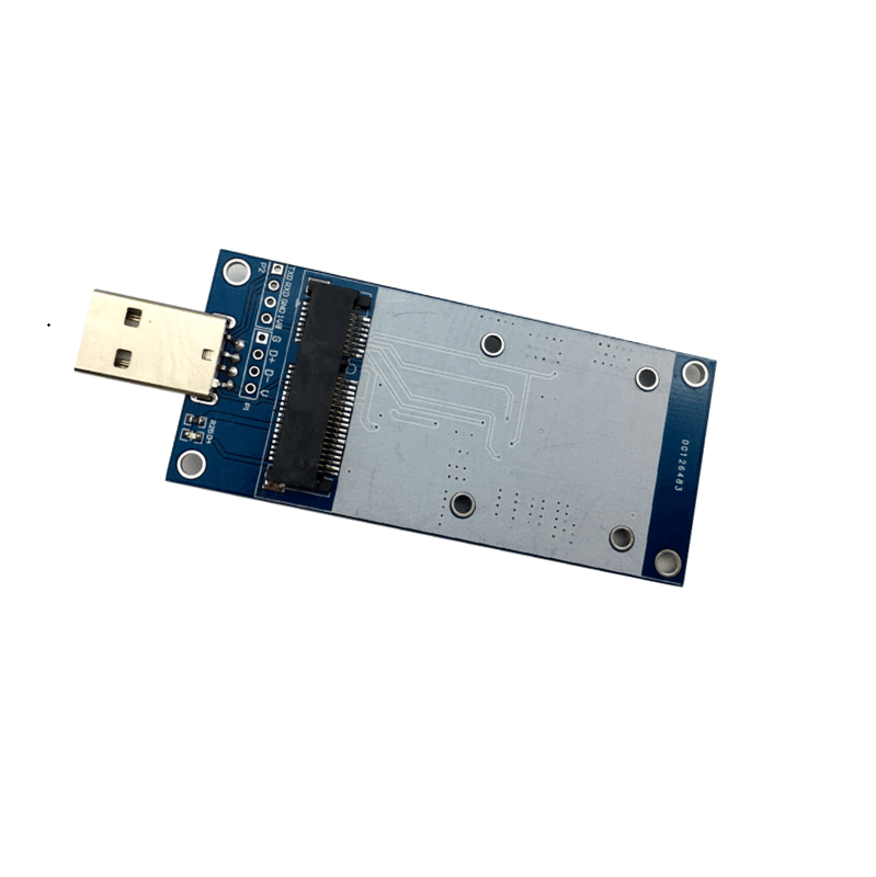 MiniPCI转USB转接板4G LTE串口模块开发板EC20 SIM7600龙尚华为 - 图1