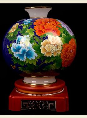 景泰蓝天地方圆定做高级乔迁礼品