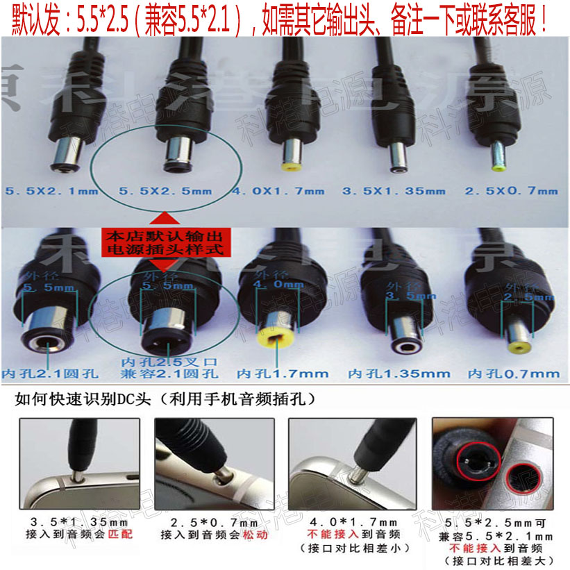 24V1.5A  圆/扁脚 中/美/欧规 24V1500mA 直流开关电源适配器 E - 图1