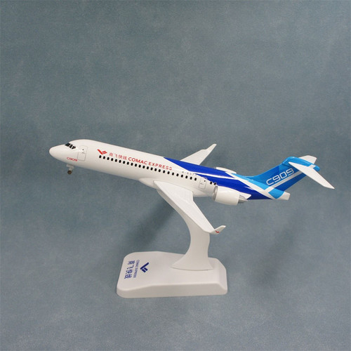 25cm商飞快线C909支线客机飞机模型摆件原ARJ-21带起落架教学展示 - 图2