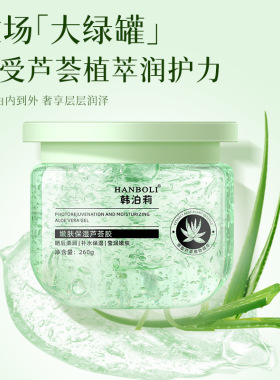 韩泊莉芦荟胶补水保湿260g