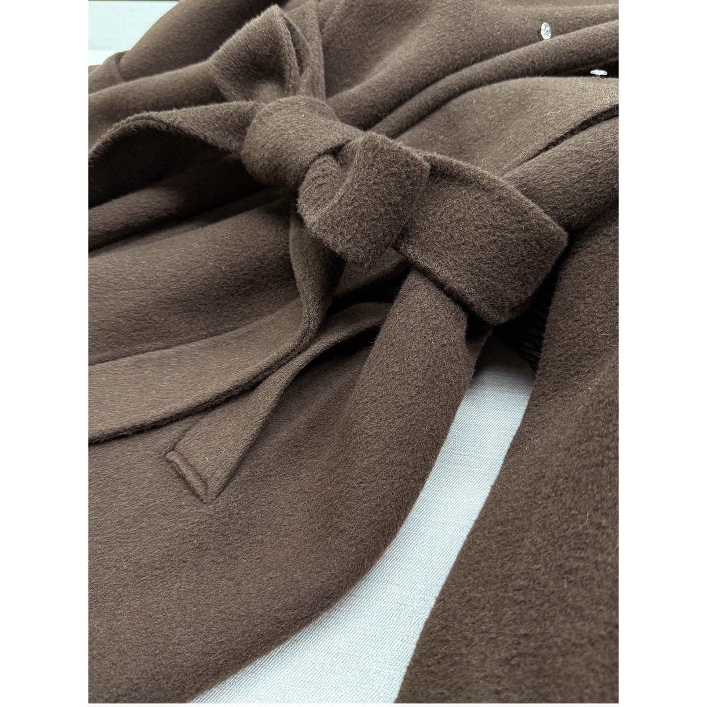 大厂柜款jin口料！羊绒羊毛双面呢可拆连帽大衣外套女 M802512~JS,淘宝优惠券,粉丝福利购,淘宝优惠卷