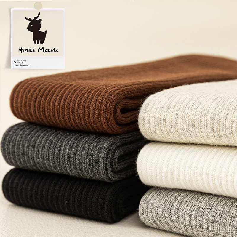 ins压力制服过膝堆堆袜美腿塑型日系复古学生JK洛丽塔袜子女秋冬,淘宝优惠券,粉丝福利购,淘宝优惠卷