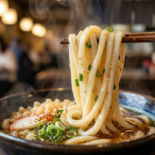 香港佳富牌乌冬面200g*10包 速食日式乌冬面口感Q弹低脂 无需冷藏 - 图2