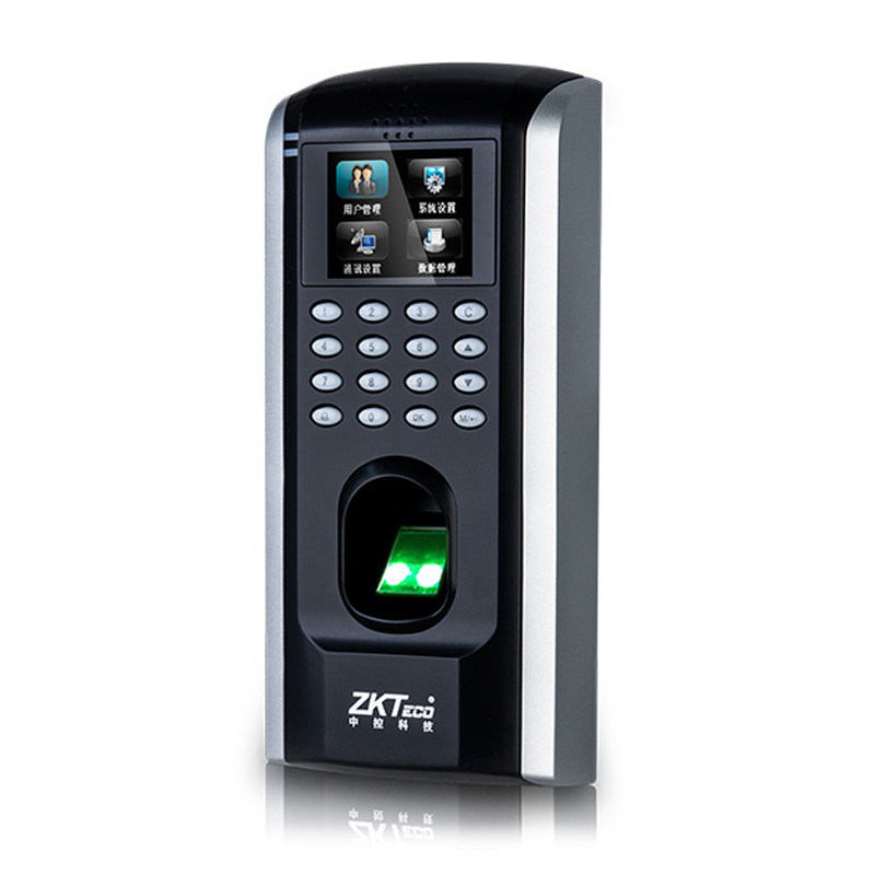 zkteco中控智慧f7plus门禁机指纹机 欣双格办公考勤门禁