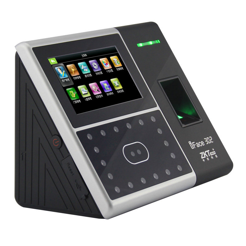 zkteco中控智慧iface302指纹指纹机 欣双格办公考勤门禁