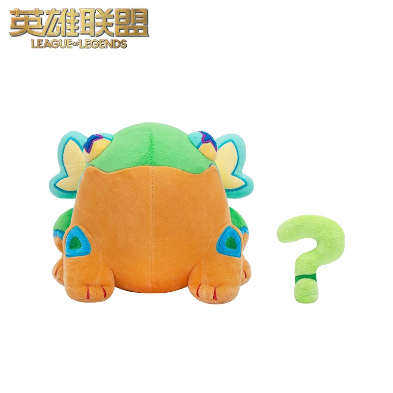 英雄联盟玩偶英雄联盟LOL星之守护者拓蛙（问号青蛙）毛绒玩偶