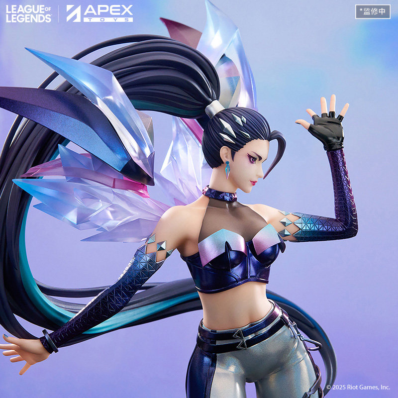 英雄联盟手办【预定】英雄联盟LOL Apex 联名款 K/DA 卡莎 1/7 比例手办