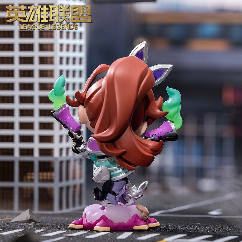 英雄联盟手办英雄联盟LOL幻灵战斗队长厄运小姐手办女枪手办