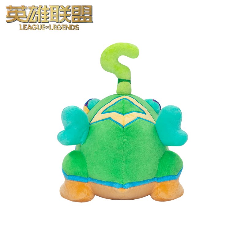 英雄联盟玩偶英雄联盟LOL星之守护者拓蛙（问号青蛙）毛绒玩偶
