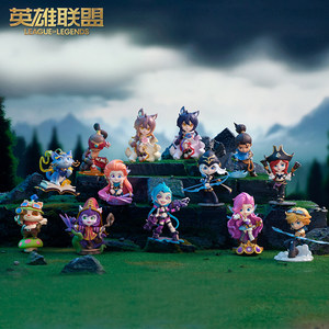 英雄联盟×泡泡玛特联名款经典英雄系列手办潮流玩具创意礼物