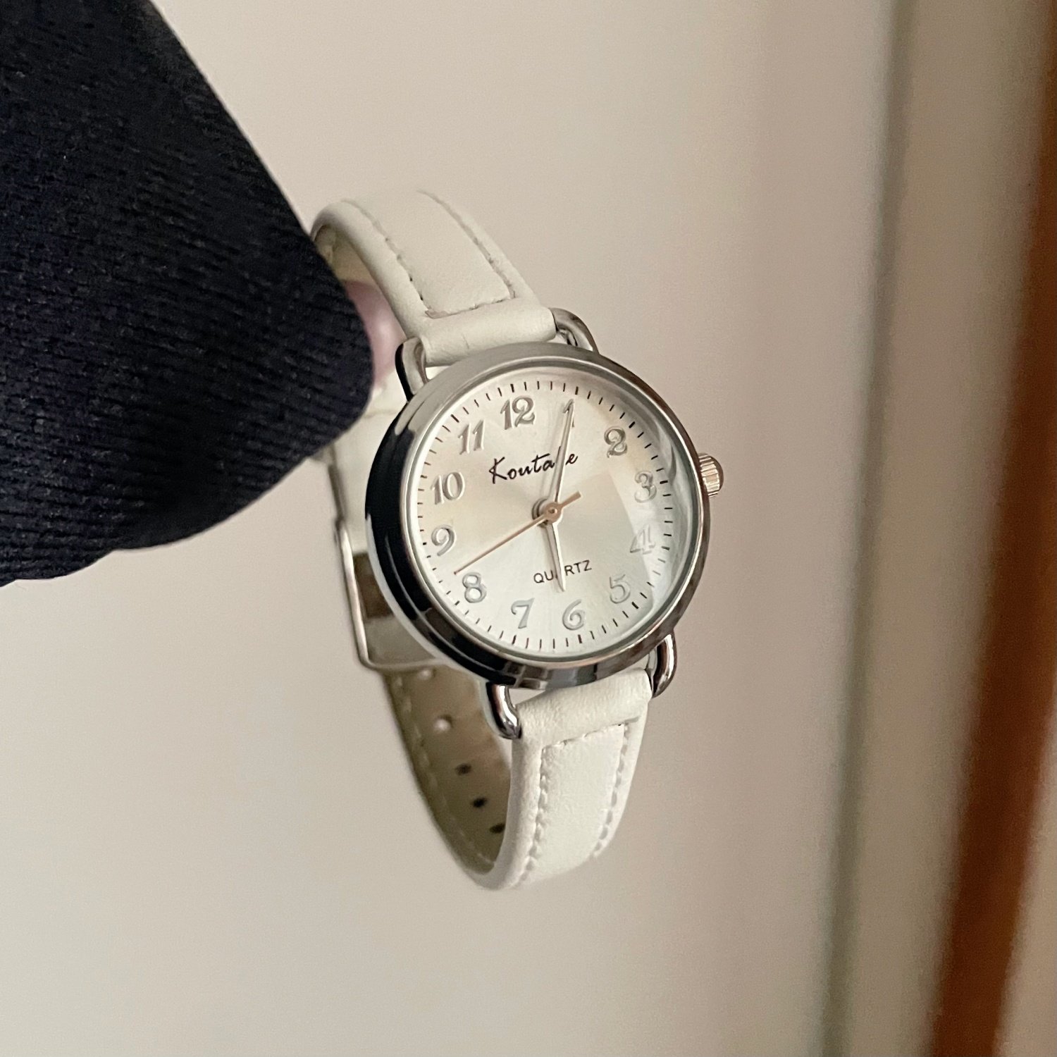 指针式学生考试手表女款初高中生简约高颜值电子石英表看时间专用,淘宝优惠券,粉丝福利购,淘宝优惠卷