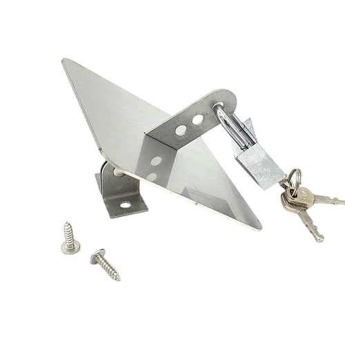 商用冰箱锁扣四门六门冰箱门锁扣免打孔展示柜冷藏柜双门冰柜门锁 - 图2