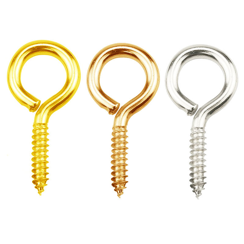 羊眼钉螺丝钉扣挂针羊角钉9字手办娃娃吊坠吊环diy饰品配件半孔,淘宝优惠券,粉丝福利购,淘宝优惠卷