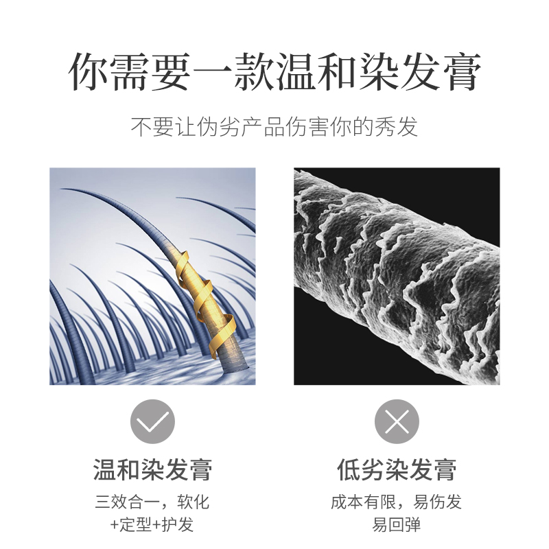 IDA贝诗染发膏 艾的染发剂85ML  颜色齐全可以选择 - 图2